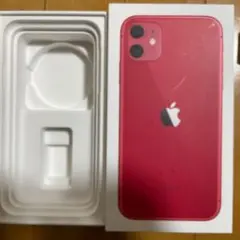iPhone11 red レッド　空箱