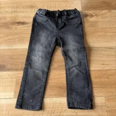 H&M ブラック ストレートパンツ 92cm