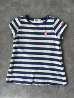 ミキハウス ストライプ ワンピース 80 HOT BISCUITS ワンピース