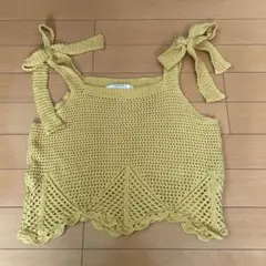 FOREVER 21 イエロービスチェ Sサイズのサムネイル