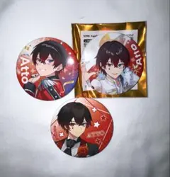 AMPTAK×COLORS あっとくん 缶バッジ