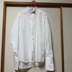 BASIC SUNMODE MEN ホワイト フォーマルシャツ 結婚式 シャツ