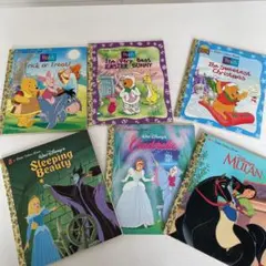 英語　ディズニー絵本アメリカの英語のディズニー絵本6冊セット