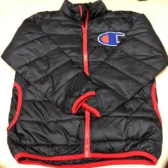 Champion キッズ ジャケット 黒/赤　１５０㌢　美品