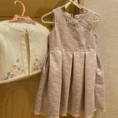 キッズフォーマルワンピース＆カーディガンセット　メゾピアノ120⭐️最終価格⭐️