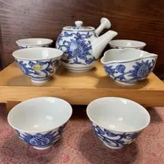 有田焼肥前皿山 幸右衛門作作 染錦 唐花画 台付蒸椀 - メルカリ