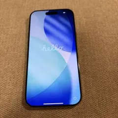 Apple iPhone Air Sky Blue 本体