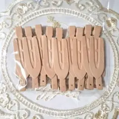 デコホイップ ヘアピン 前髪クリップ ハンドメイド