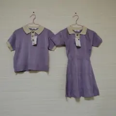 お値下げ　新品　ポロシャツ　ワンピース　100ー110　兄弟　双子