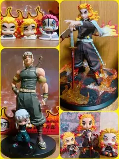【美品】鬼滅の刃 フィギュア 煉獄杏寿郎 宇髄天元 まとめ売り