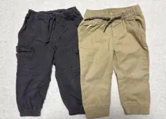 H&M, GAP ズボン2セット 80