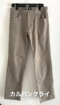 Calvin Klein ベージュ チノパン　サイズL