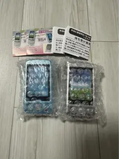 本当に録音再生　なつかしのガラケーマスコット〜スライドType　ライトブルー