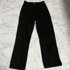 フロントスリットハイウエストデニムパンツ[cu300]