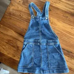 プチバトーデニム ジャンバースカート 6ans/116cm