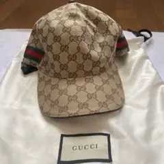 GUCCI GGパターン ベースボールキャップ XL