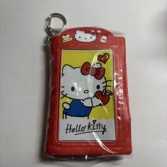 サンリオハローキティ キーホルダー付きカードケース ICカードケース 平成レトロ