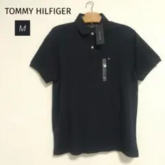 TOMMY HILFIGER 半袖 ポロシャツ ネイビー M 新品未使用級のサムネイル