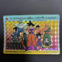 ドラゴンボール カードダス #851なかよしファミリー PPカード アマダ