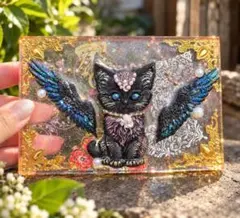 黒狐の宝箱 紫晶の霊石 【限定デザイン】オルゴナイト 黒狐の宝箱 紫晶の霊石 【限定デザイン】オルゴナイト - メルカリ