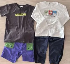 ポケモン スプラトゥーン3 春夏 男の子 4枚セット120