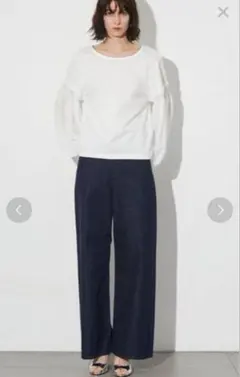 新品】DoCLASSE シアークロス・クルーネックブラウス 11号 - メルカリ