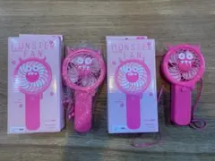 DAISO ガールズトレンド モンスター ハンディファン 2点のサムネイル