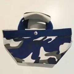 美品】エルベシャプリエ 701FB カモフラージュグリブルーアンディ 