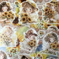 ［K298］teatime.様 素材シート コラージュシート