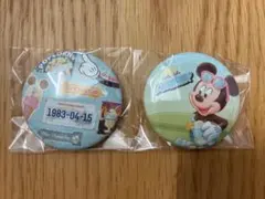 東京ディズニーリゾート カンバッジコレクション 2個セットのサムネイル