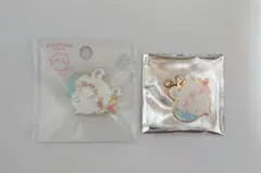 ちいかわパーク　モモンガ　ピンバッチ　ゲーム景品　メタルチャーム