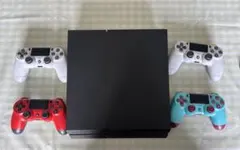 PS4 CUH-1200A本体とコントローラー4台セット