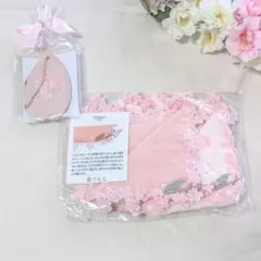 近沢レース❤春うらら❤タオルハンカチ❤ミラー❤３点セット