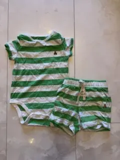babyGAP ベビー服 ロンパース ショートパンツ セット 12-18mのサムネイル