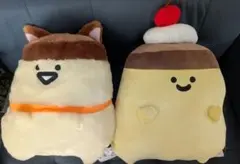 お文房具といっしょ　プリンさんぬいぐるみXL　プレミアム　2点セット