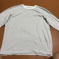 無印良品　ボーダーロングTシャツのサムネイル