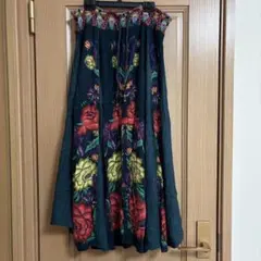 チャイハネ アミナ 花柄 ロングスカート インド エスニック アジアン