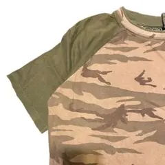 一点物　highlandハイランドTシャツ 半袖　ラグラン　迷彩　カモ