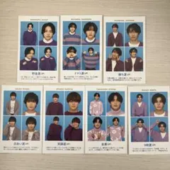 なにわ男子 証明写真カード