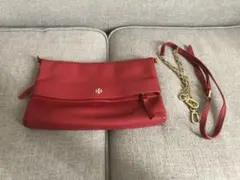 TORY BURCH 2WAY ショルダーバッグ/クラッチバッグ 本革