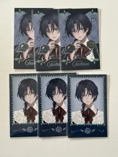 にじさんじRoseValentineチェキ風カード 花籠つばさ
