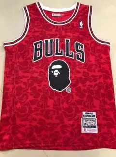 【本日発送】BULLS JORDAN 23 タンクトップ 赤