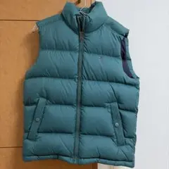 Lacoste オリーブグリーン ダウンベスト - メルカリ