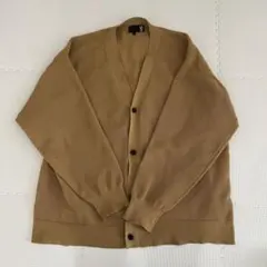 LAKOLE メッシュ編みカーディガン XL ベージュ