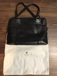 値下げ Kate spade ケイトスペード バッグ 黒 ビジネス 就活