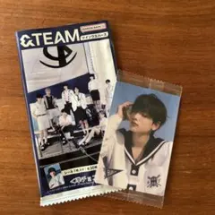 &TEAM バンダイナムコツインウエハース外袋付きシール　ハルア　HARUA