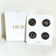 新品 ChristianDior ディオール ピンバッジ4点CDロゴ ラペルピン