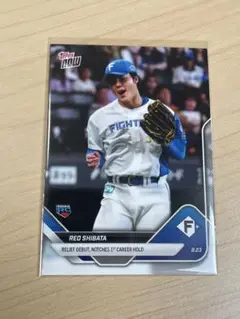 柴田獅子 REO SHIBATA TOPPS NOW カード RC ルーキー