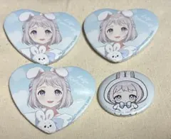 学園アイドルマスター GiGO コラボ 葛城リーリヤ 缶バッジ　特典ミニバッジ