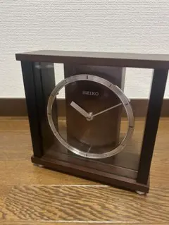 250 SEIKO 置時計 クォーツ アクリル クリア 250 SEIKO 置時計 クォーツ アクリル クリア - メルカリ
